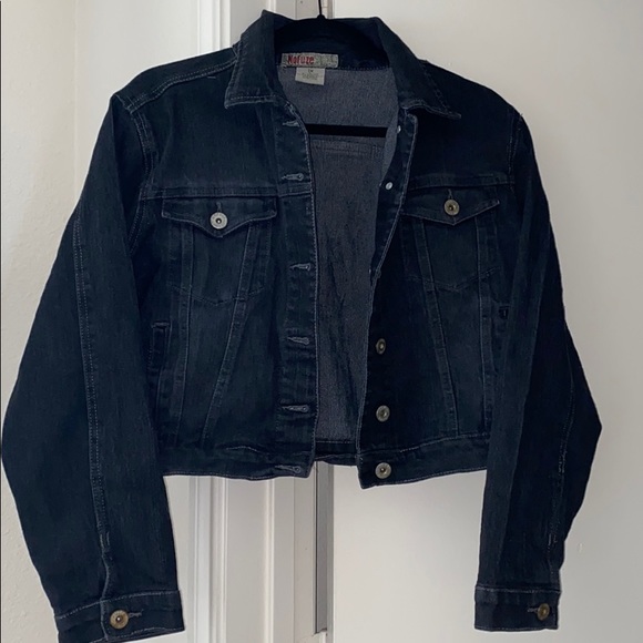 black jean jacket - Picture 1 of 3